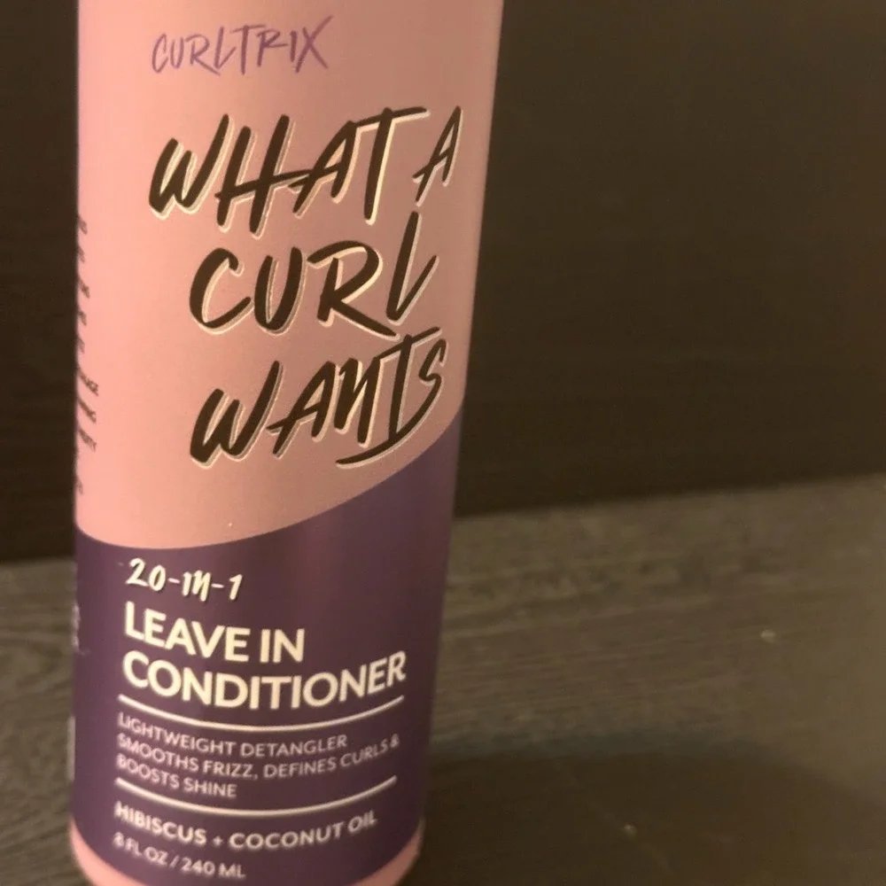 Curltrix What a Curl Wants 20 in 1 Leave in Conditioner Spray 8‎ oz